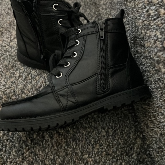 Boys black boots size 13. From the children’s place. Preloved! - Picture 4 of 6